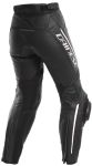 Dainese Delta 3 Lady Leather Trousers - Black/White