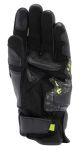 Dainese Mig 3 Leather Gloves - Black/Anthracite/Fluo Yellow