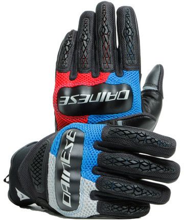 Dainese D-Explorer 2 Gloves - Black/Blue/Red/Grey