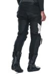Dainese Delta 4 Leather Trousers - Black/White