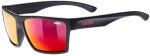 Uvex LGL 29 Sunglasses - Matt Black/Red