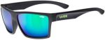 Uvex LGL 29 Sunglasses - Matt Black/Green