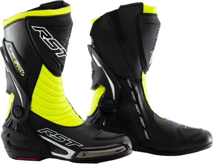 RST Tractech Evo 3 CE Boots - Black/Fluo Yellow