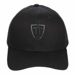 MotoGirl Shield Cap - Black