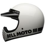 Bell Moto-3 - Classic Gloss White