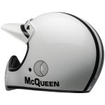 Bell Moto-3 - Steve McQueen White/Black