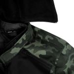 Bering Davis King Size Textile Jacket - Black/Camo