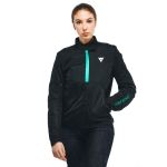 Dainese Risoluta Air Tex Lady Textile Jacket - Black/Aqua-Green