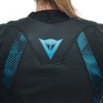 Dainese Ladies Avro 5 Leather Jacket - Black/Teal/Anthracite