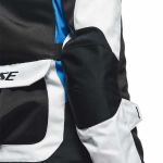 Dainese Lady Desert Textile Jacket - White/Black/Blue