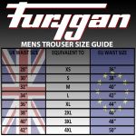 Furygan Apalaches Textile Trousers - Blue/Pearl/Red