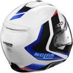 Nolan N100-5 - Hilltop Metal White/Blue/Red 049