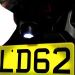 Oxford Eyeshot LED Number Plate Light - Halo Mini