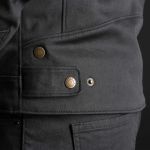 Oxford Holborn MS Textile Jacket - Stealth Black