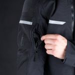 Oxford Stormland D2D Textile Jacket - Black/Grey/Fluo