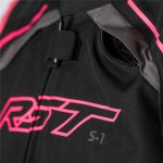 RST S1 CE Ladies Textile Jacket - Black/Pink