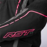 RST S1 CE Ladies Textile Jacket - Black/Pink