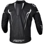 RST Tractech Evo 5 Leather Jacket - Black/White