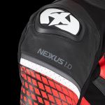 Oxford Nexus 1.0 Leather Jacket - Black/Red