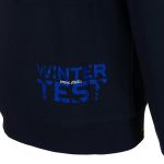 VR46 Winter Test Ladies Full Zip Hoodie - Blue