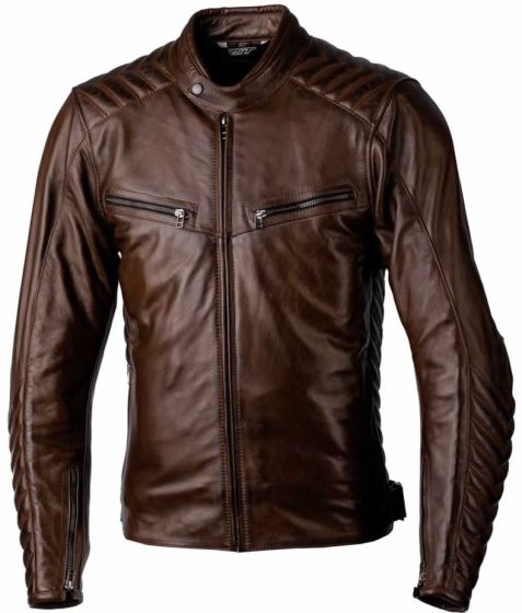 RST Roadster 3 CE Leather Jacket - Brown