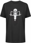 MotoBull Riding Bones T-Shirt - Ash Black