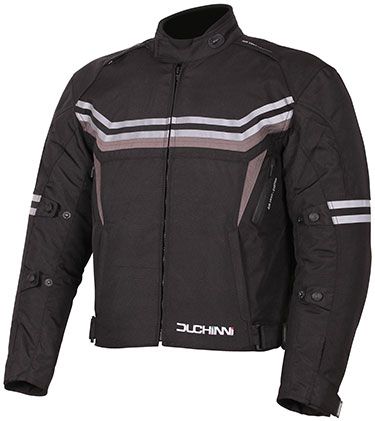 Duchinni Archer Textile Jacket - Black/Gun