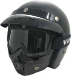 Viper RS05 Slim - Plain - Matt Black mask Available as an optional extra