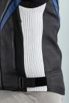RST Sabre CE Leather Jacket - Black/Blue