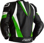 RST Tractech Evo 4 Leather Jacket - Black/Green