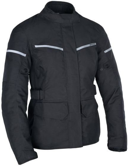 Oxford Spartan Long WP WS Ladies Textile Jacket - Black