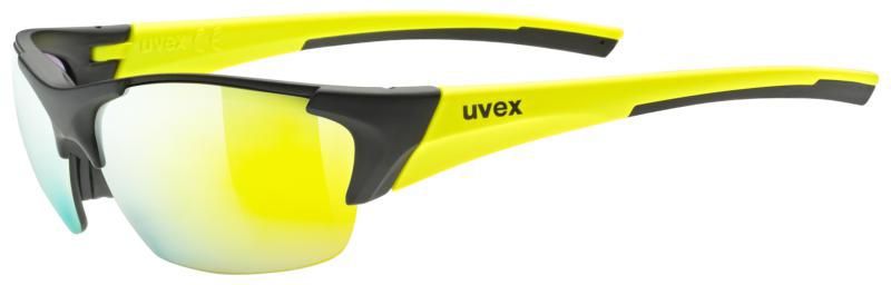 Uvex Blaze 3 Sunglasses - Black/Matt Yellow