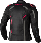 RST S1 CE Ladies Leather Jacket - Black/Pink