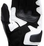 Dainese Mig 3 Leather Gloves - Black/White/Red