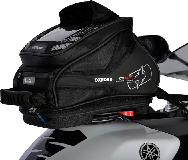Oxford R-Series Q4R Quick-Release Tankbag - Black