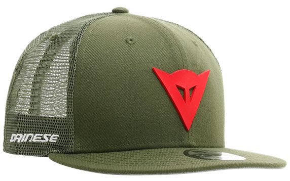 Dainese 9FIFTY Trucker SnapBack - Army Green/Red
