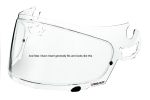 This is just an example image of the shape of a clear Max Vision Insert - VISOR NOT INCLUDED
