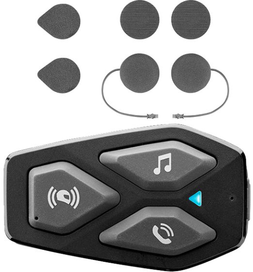 Interphone UCOM 3 HD Bluetooth Intercom - Single 40mm Speakers