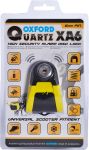 Oxford Alarmed Disc Lock - Quartz XA6