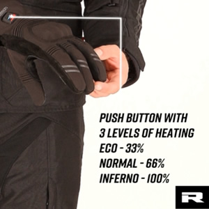 Richa Inferno V12 Heated Gloves - Black Richa Inferno V12 Heated Gloves - Black